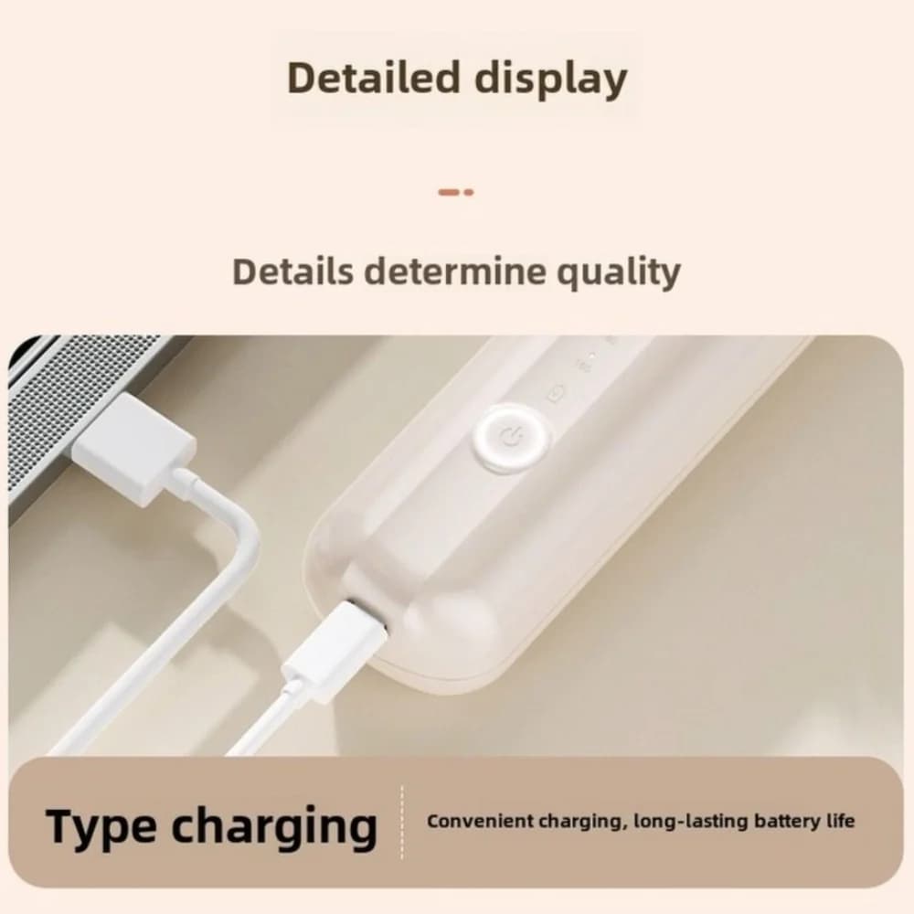 Wired Straight Hair Comb Up-to-date Anti-coating USB Charging Iron Hairpin Brush for curling portable dense teeth Quick Styling