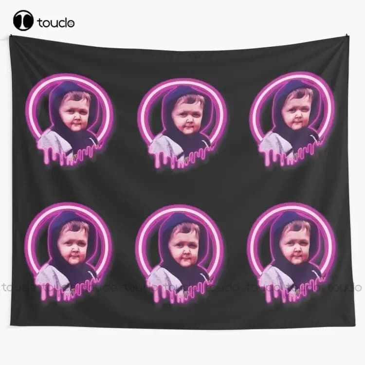 Hasbulla Magomedov In Circle Tapestry Wall Tapestry For Bedroom Blanket Tapestry Bedroom Bedspread Decoration Background Wall