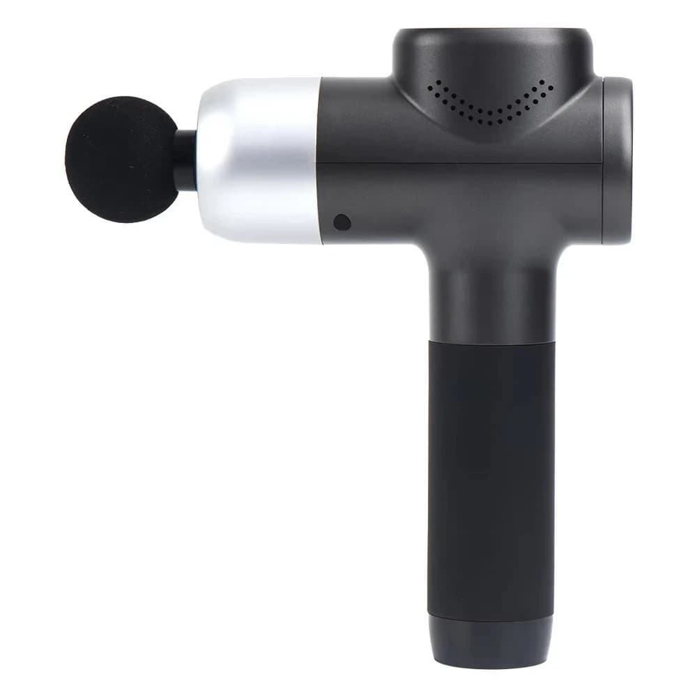 Multifunctional Gym Sports Massage Gun Powerful Muscle Relaxation of Deep Fabrics Body Massage Heat and Cooling Head
