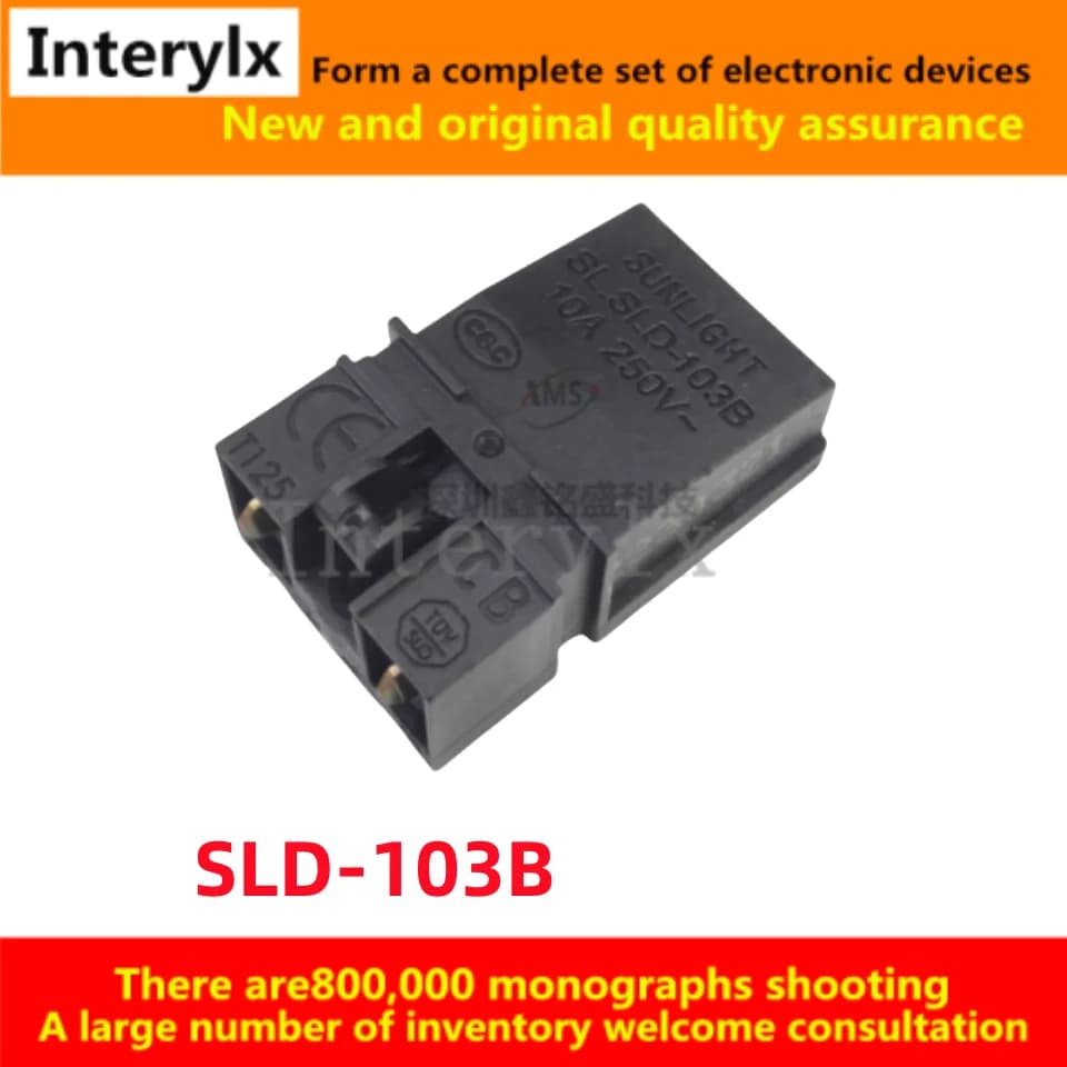 1 Pz/lotto SLD-103B SLD-103 SLD103B Bollitore Elettrico Interruttore A Vapore Con Mucchio 10A 250 V Spegnimento Automatico All'acqua bollite