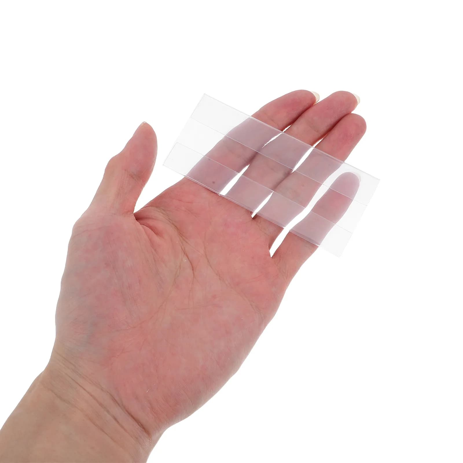 10 Pezzi Custodie Trasparenti in PVC per Carte, Portaetichette Trasparenti, Etichette Adesive Piatte, Coperture per Esposizione Prezzi per Negozi al Dettaglio