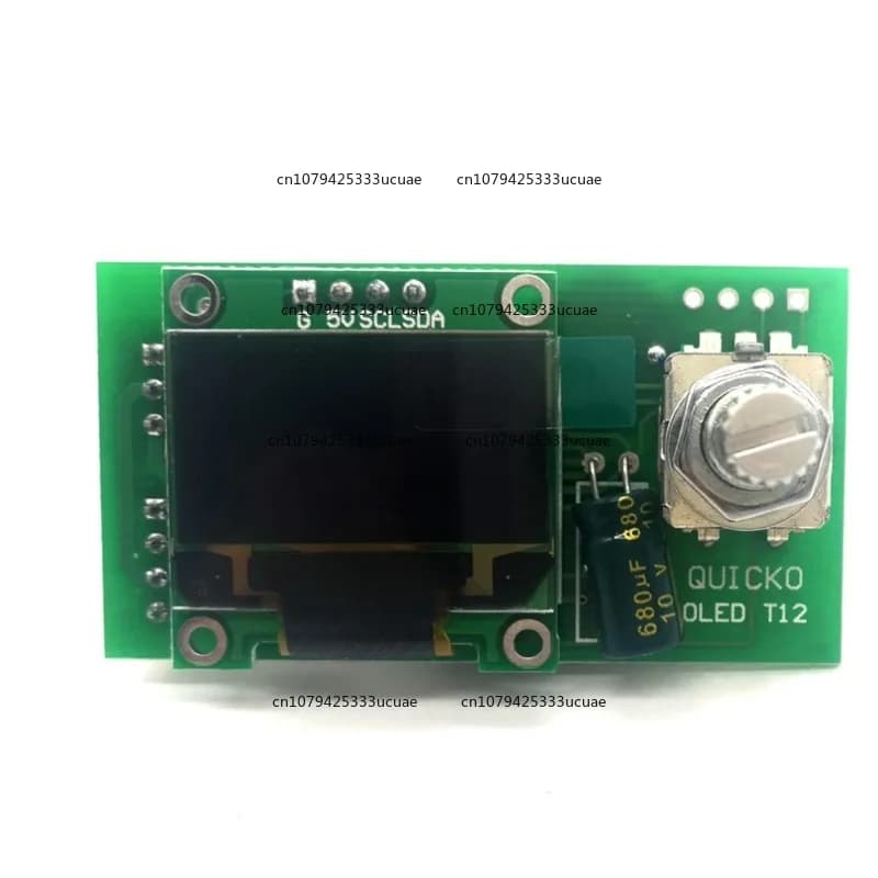 Scheda di controllo della testa del saldatore T12 STC OLED stazione di saldatura a temperatura regolabile strumento di riparazione fai-da-te