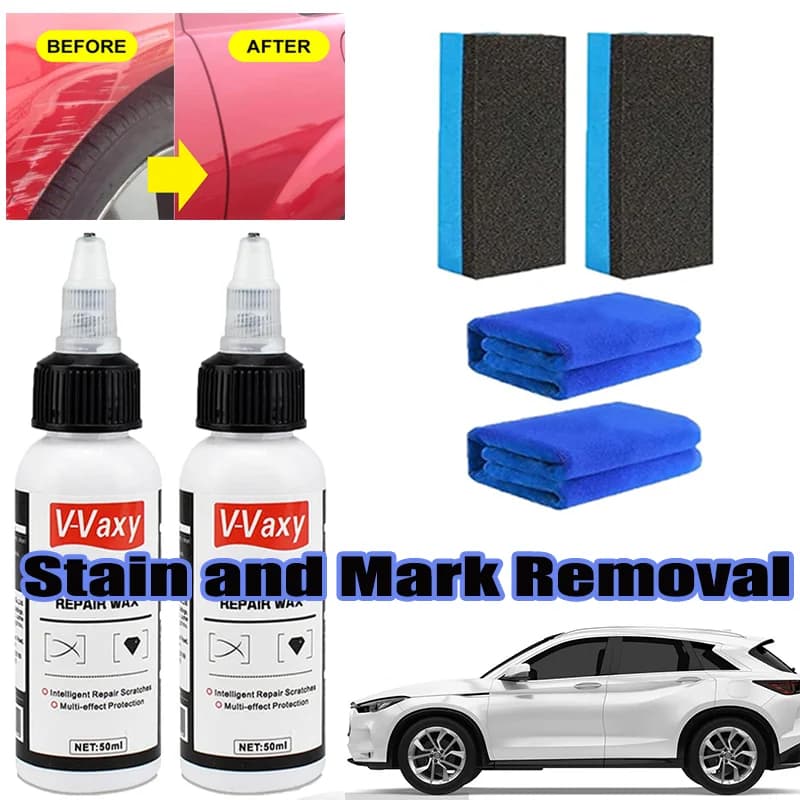 Scratch Riparazione rapida Cera Auto Scratch Riparazione efficace Vetro liquido Lucidatura auto Brillante Ultimate Paint Repairer Nuovo 1/2 pezzi Set