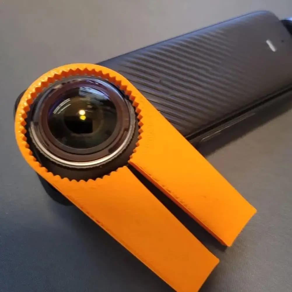 Strumenti per la rimozione del coperchio dell'obiettivo per Insta360 X4 Strumento di smontaggio in plastica di vetro dell'obiettivo Accessori per action camera stampati in 3D