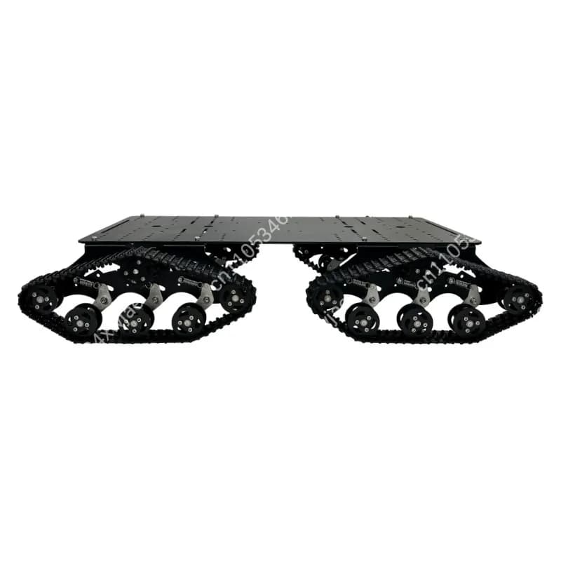 Piattaforma Robotica Cingolata TS900 con Ammortizzazione per Tutti i Terreni, per Progetti DIY STEAM Arduino Raspberry Pi