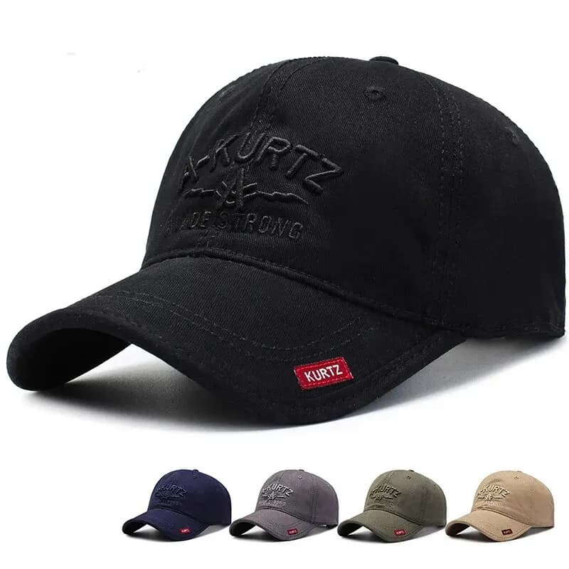 Berretto da baseball nuovo primavera versione coreana da uomo berretto alla moda ricamo esterno cappello da sole protezione solare da donna etichetta rossa piccolo A