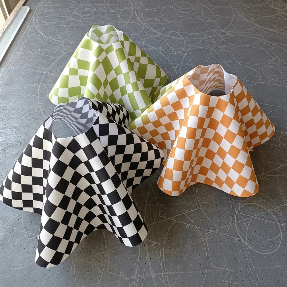 Simple Table Lampshade Fabric Pleated Beside Lampshade Replacement E27 Petal Desk Bedroom Floor Light Lamp Cover Wall Lamp Shade