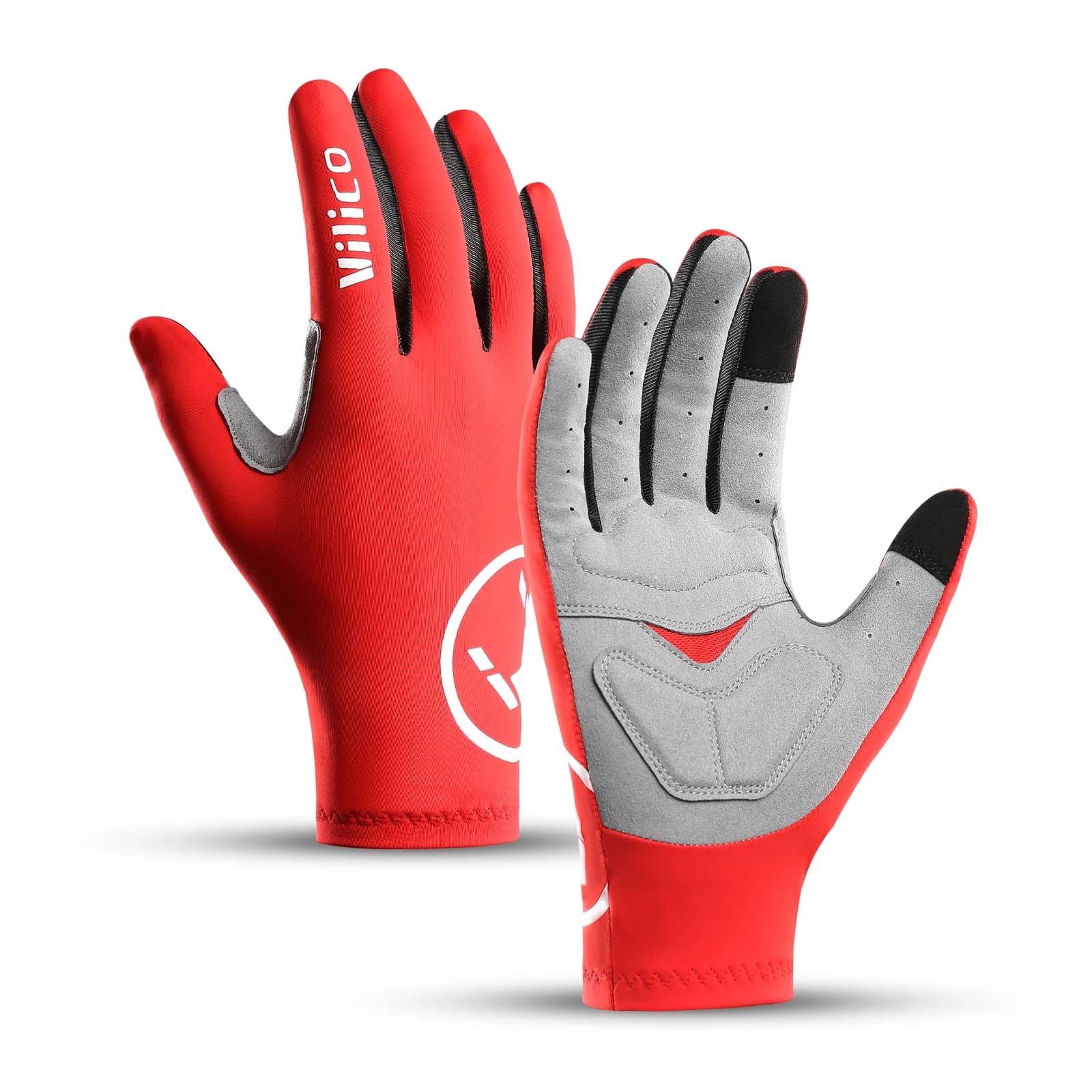 Professional Outdoor Cycling Gloves Vilico With Touch Screen Shock Absorption Anti-slip Riding Gloves Wear Resistant
