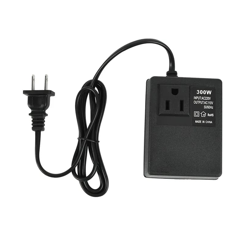 300W Voltage Converter AC 220V To 110V Transformer Step Down Transformer Travel Adapter Converter US Plug Inverter