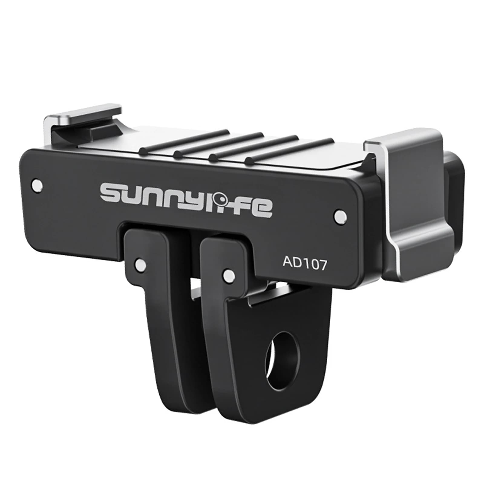 Magnetic Adapter Base Mount for Osmo Action 6 Camera Accessories Quick-Release Buckle with Dual-Direction Magnet