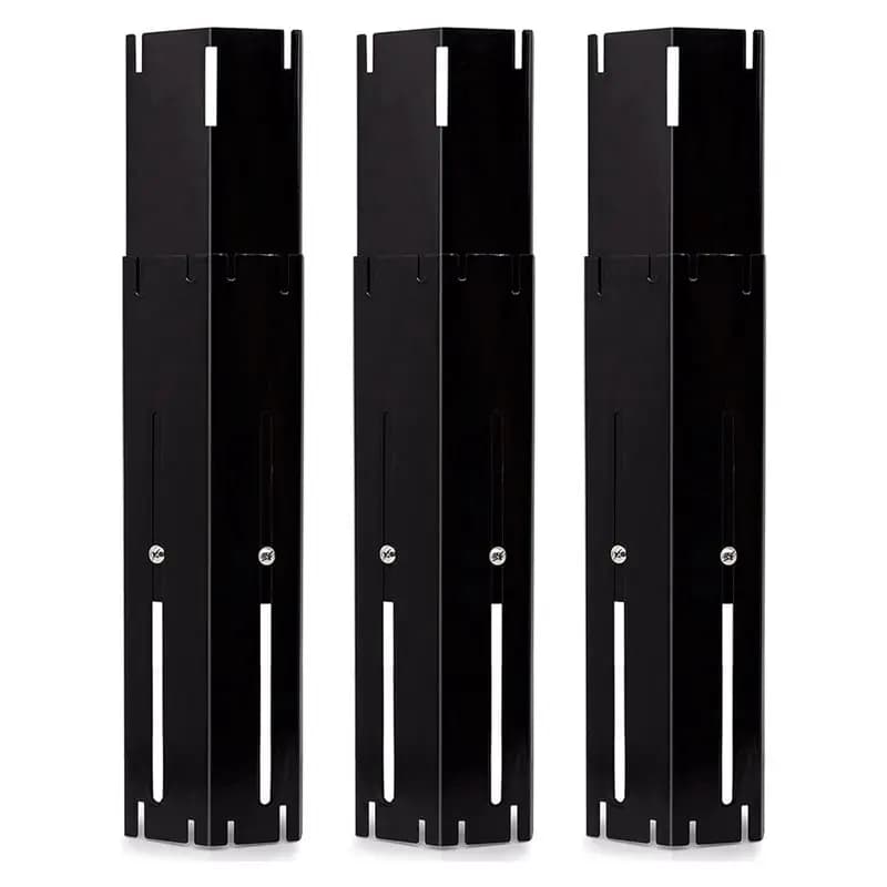 Piastre Termiche Universali Regolabili Leggere/Tende Termiche/Coperture per Bruciatori/Deflettori di Calore/Scudi Termici per Barbecue/Diffusori per Griglia