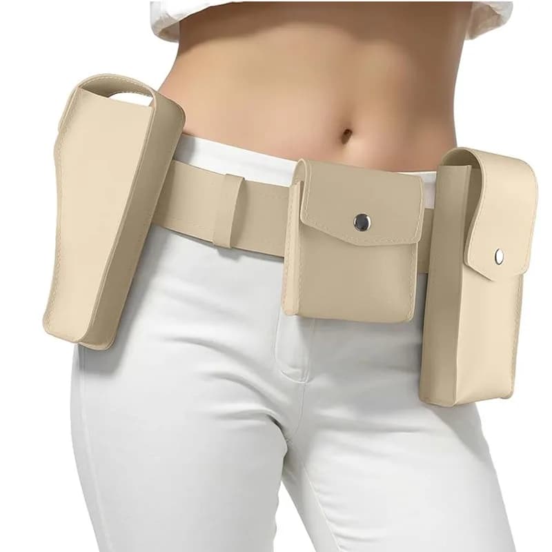 Cintura regolabile per costume cosplay da donna Queen Padme Amidala con tasche per fondina Accessori per oggetti di scena per feste di Halloween