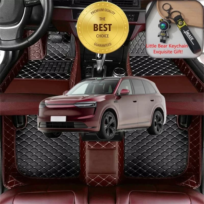 Customized Auto Car Mats for AITO 7, Auto Accessories, Custom Waterproof Mats, Left/ Right Guide Mats
