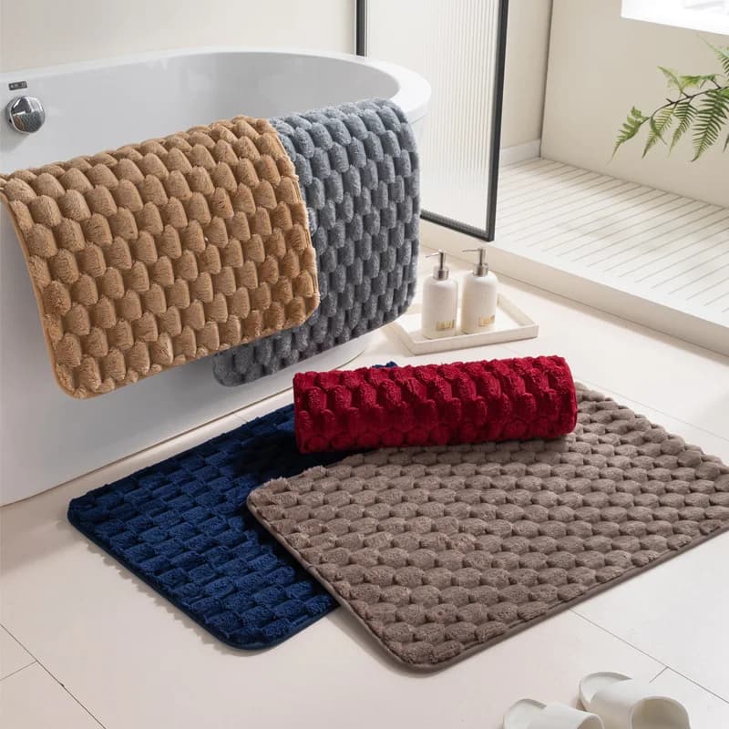 1 pcs Bathtub for shower door Non-slip kitchen mat with entrance carpet for quick drying domestic living room