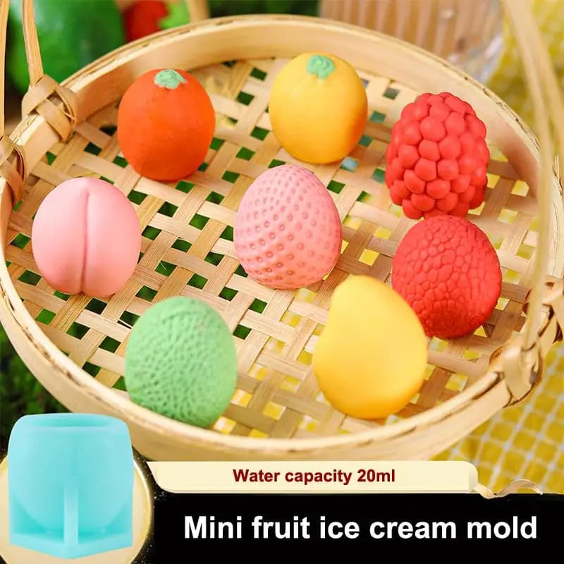 Nuovo stampo per torte, stampo per gelato, stampo per mousse, strumenti per decorare torte, stampo in silicone a forma di frutta 3D, utensili da cucina riutilizzabili per la casa