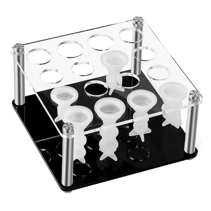 Pezzo degli scacchi in resina Porta stampi in silicone Accessori Staffe in acrilico e metallo per stampi in silicone con 4 gambe per realizzare