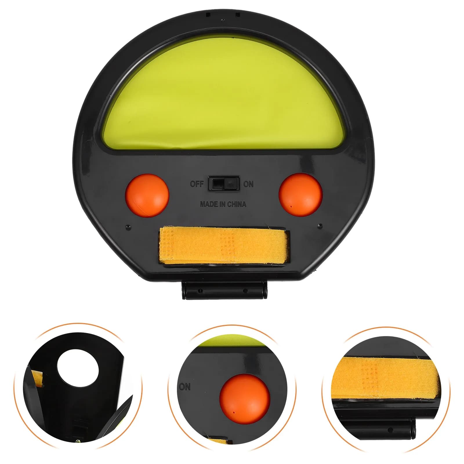 1Set Childrens Hand Catching Ball Racket 2 Rackets 4 Balls Tennis Hand Clip Style Educational Plaything for Home Garden Picnic