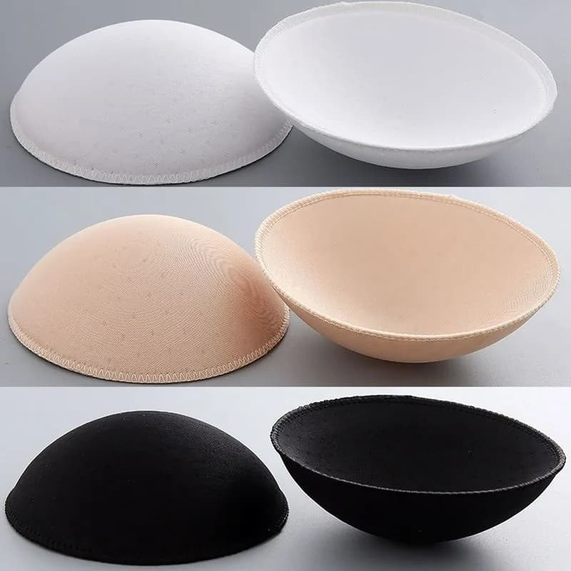 Inserti per reggiseno push-up, cuscinetti rotondi in spugna per aumentare il volume, per biancheria intima senza cuciture, abbigliamento yoga, reggiseni sportivi da donna, costumi da bagno, copricapezzoli