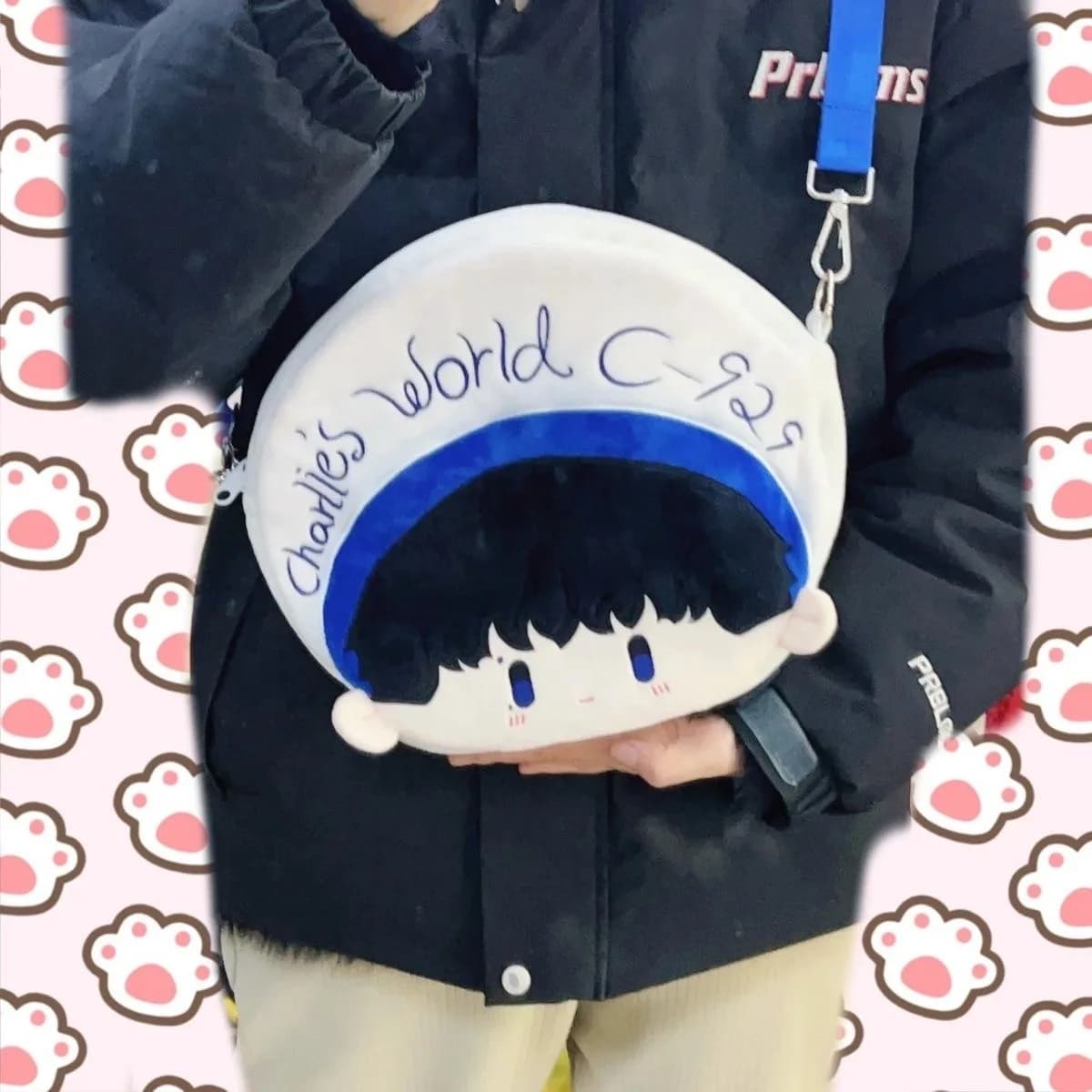 Zhou Shen's Little Sailor Avatar Prototype Cosplay Cute and Super Cute Crossbody Bag for Girls Cotton Doll Pain Bag