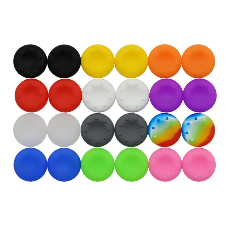 4PCS Antiscivolo In Silicone Gioco Joystick Thumbstick Thumb Stick Grip Caps per PS5/PS4/PS3/Switchpro Accessorio Controller di Gioco