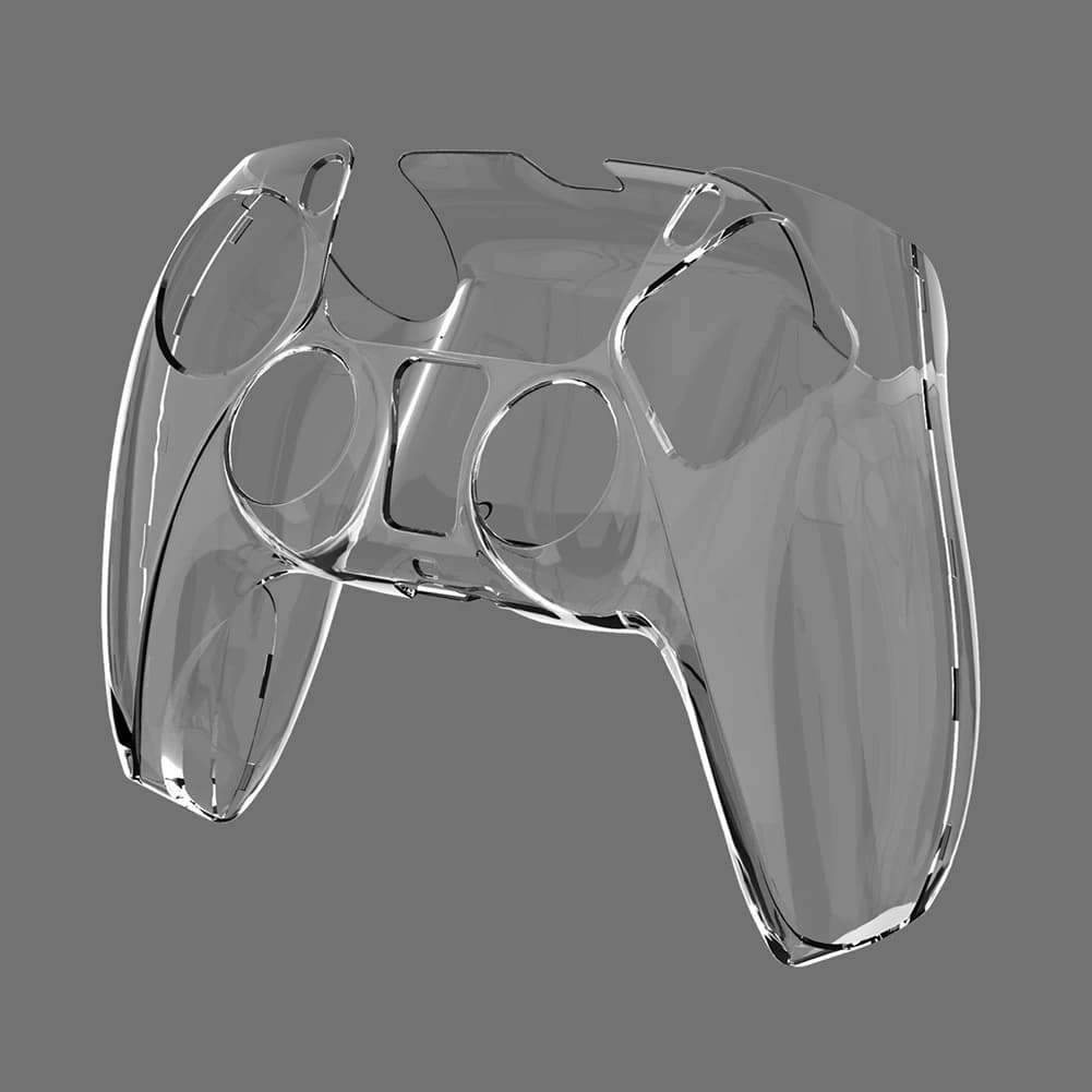8/6/5/4/3/2/1PCS Controller Transparent PC Cover for PlayStation 5 Ultra Thin Protective Sleeve Protector Case Gaming Accessorie