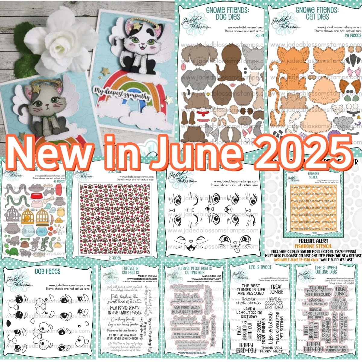 Pet Cat Dog Face Metal Cutting Die Clear Stamp Paw Print Stencil DIY Making Gift Card Scrapbook Craft Template Decoration 2025