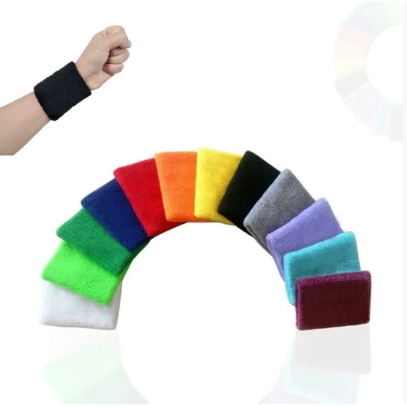 1 paio di polsini sportivi estivi, fascia per il sudore, fascia per la mano, supporto per il polso, tutore, protezioni avvolgenti per palestra, pallavolo, basket, tennis