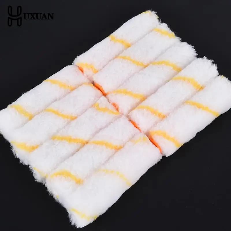 10pcs 4 inch paint foam roller decorative roller corner brush paint roller sleeves decoration painting tools set
