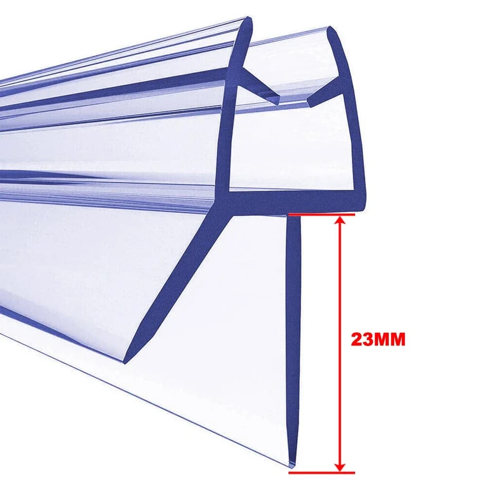 2pc 0.5m Bagno Doccia Striscia di Tenuta Per Schermi Porte Misura 4-6mm Guarnizioni In Vetro Lacune Striscia di Tenuta Bagno Trasparente Accessorio 4Tipo