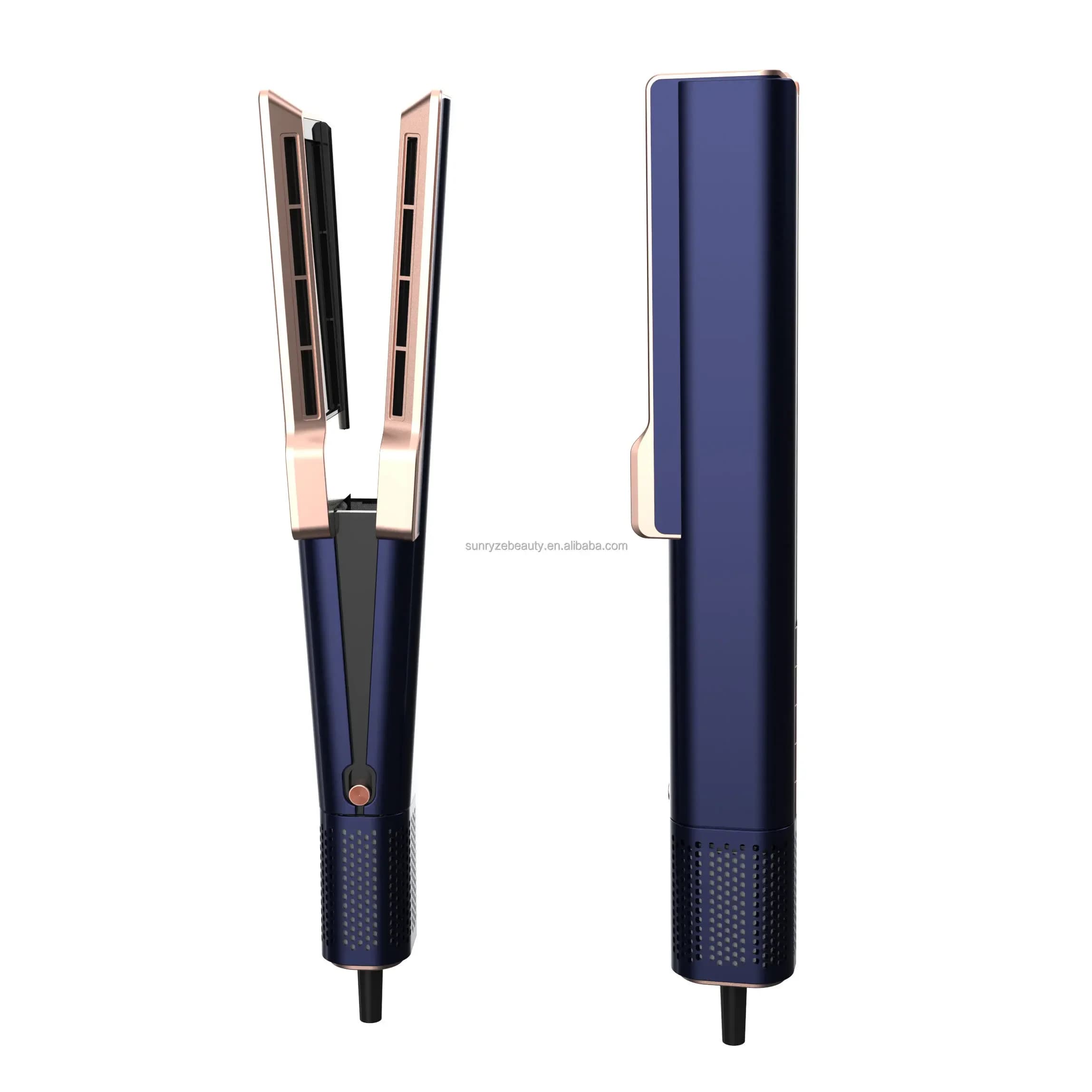 Professional wet hair plate Hair dryer Secador Y Plancha 2En1 Para Cabello Humedo Estilizador De Aire Caliente Para Pelo