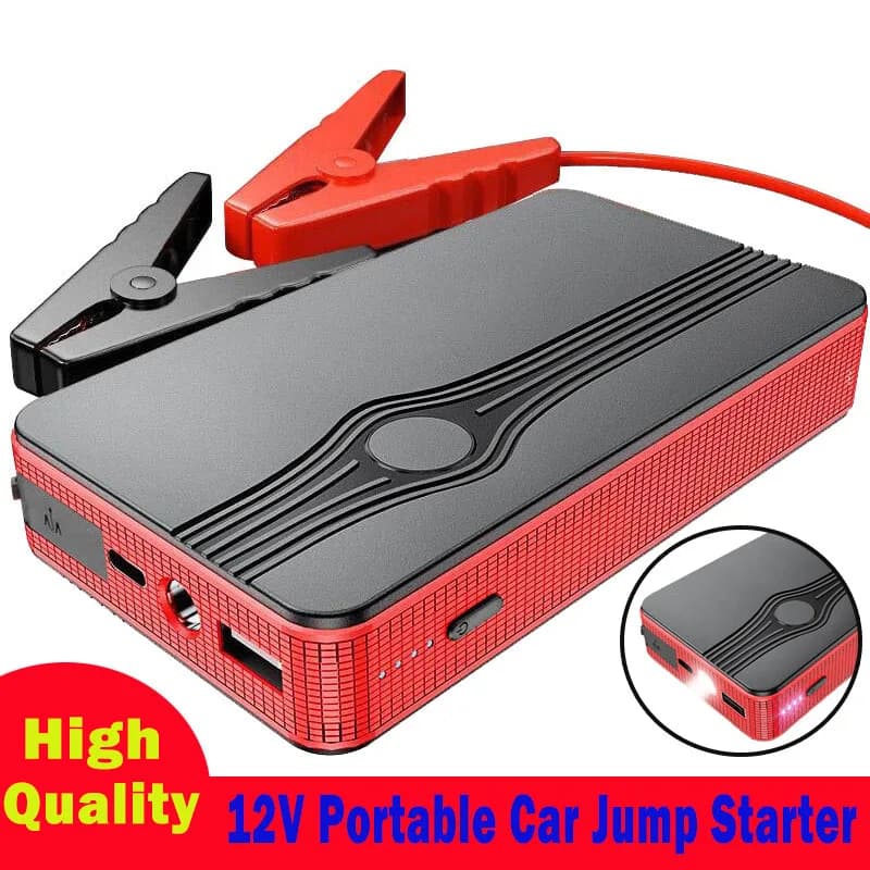 Batteria per auto 12V Avviatore di emergenza Caricatore portatile Booster per auto Dispositivo di avviamento automatico Avviatore di emergenza Ricarica rapida 400A