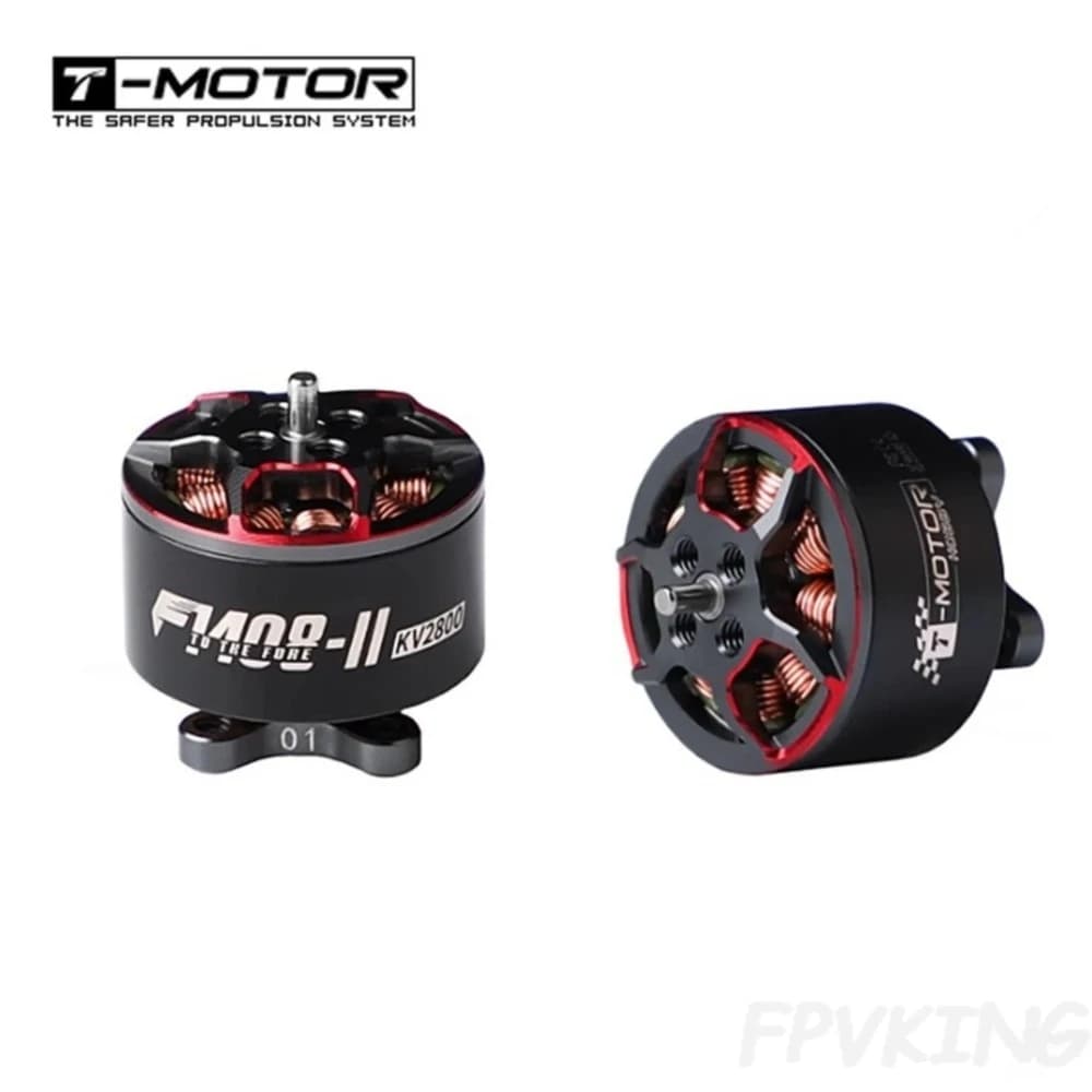 Motore Brushless T-Motor F1408 II Cinewhoop 2800KV 4-6S 3850KV 3-4S Leggero ad Alta Potenza per Droni FPV da Corsa da 3-4 Pollici