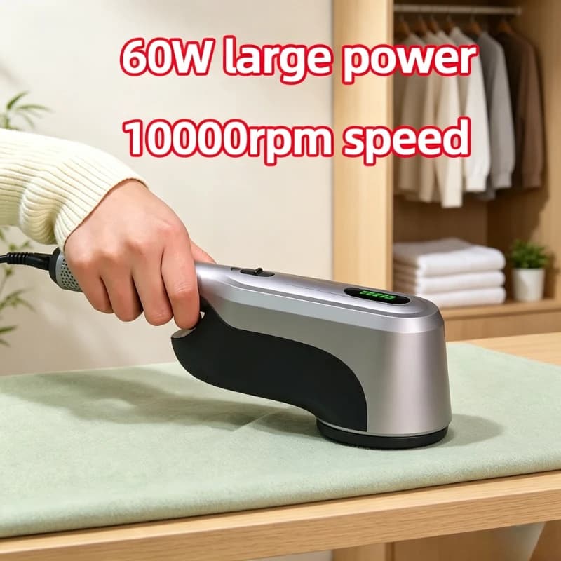 Unisex Heavy Duty Fabric Shaver, Professional Sweater Defuzzer Lint Remover, Strong Power Clean Cut Safe for Clothes Fabric