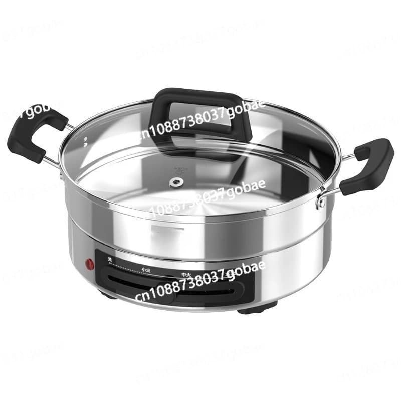 Stainless Steel Electric Cake Board In-depth and enlarged pancake pan for domestic use Fry water for electric cakes