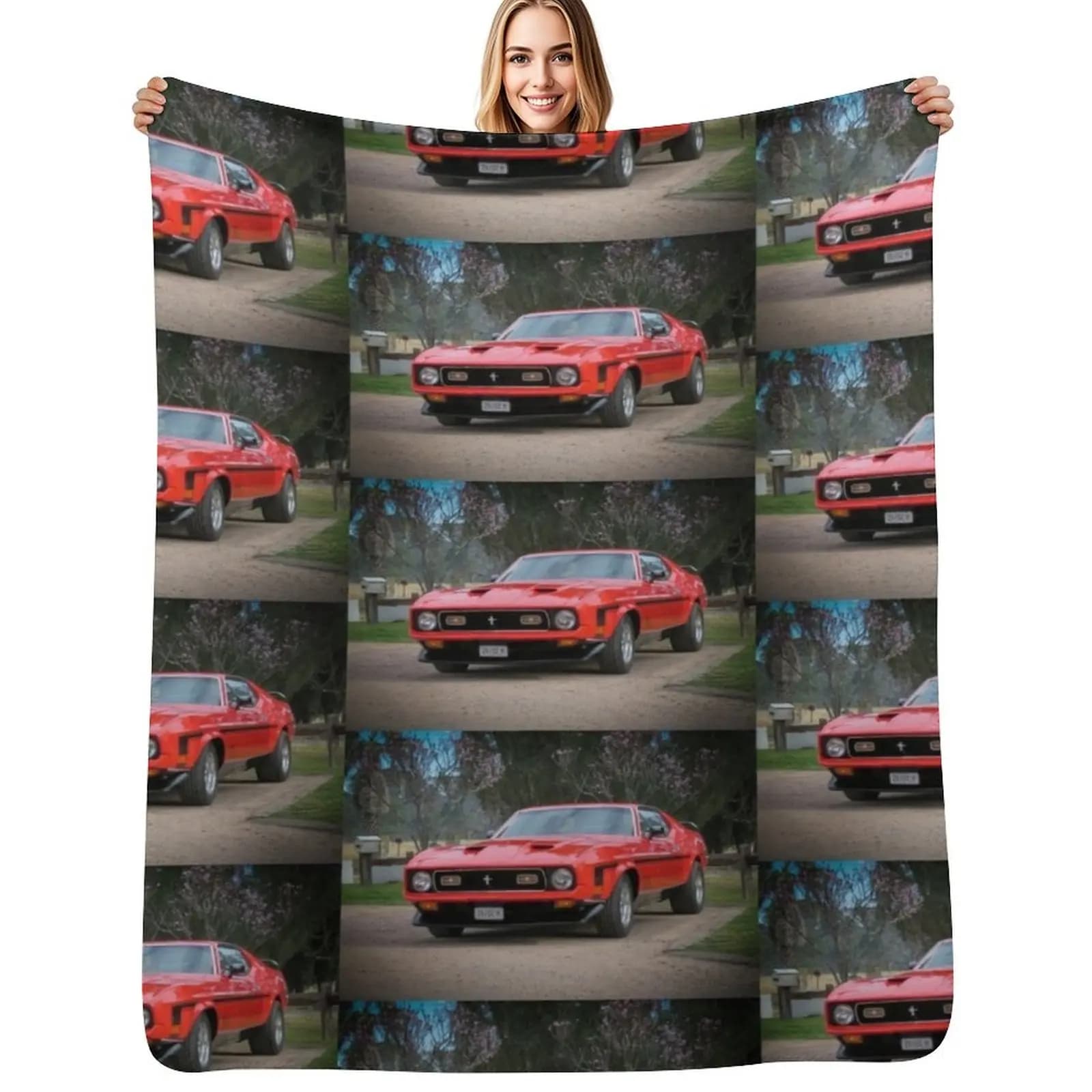 71 Mach 1 Throw Blanket Kid'S blankets ands heavy to sleep manga Sleeping Bag Blankets
