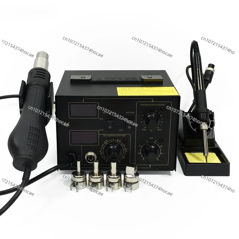 Stazione di rilavorazione Saldatore elettrico Temperatura costante regolabile 2In1 Rilavorazione Saldatura Pistola termica per saldatura