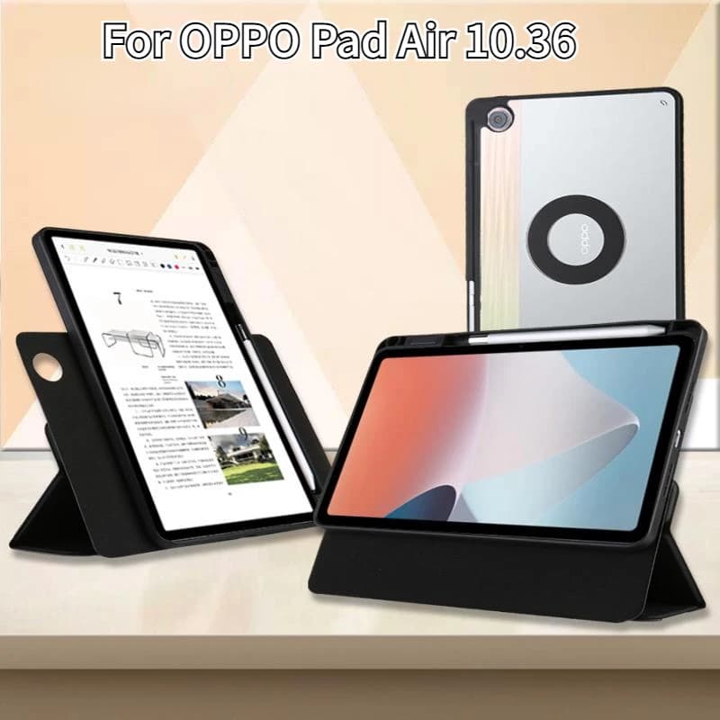 Custodia magnetica staccabile per tablet per OPPO Pad Air Smart Case da 10,36 pollici con portapenne Custodia morbida per cover posteriore