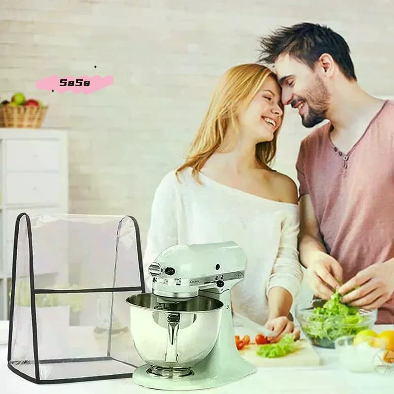 Copertura antipolvere per mixer 43*30*30cm, copertura antipolvere per uso domestico, spessa, pulita, impermeabile, adatta per sacchetti da cucina.