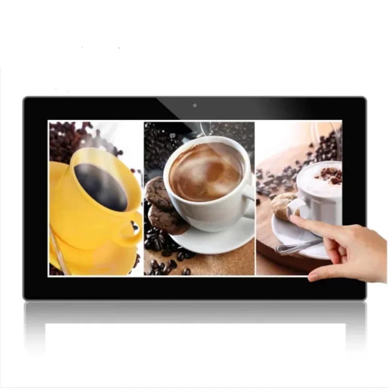 Lettore Mp3 Mp4 da 21,5 24 pollici Schermo IPS Full Hd Lcd Foto digitale WIFI Cornici touch screen Sistema remoto di controllo app FRAMEO