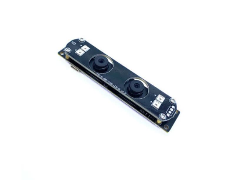 USB Interface Binocular Face Recognition Video Doorbell 2592x1944 Resolution Wide Dynamic Range Driver-free Monitoring Live