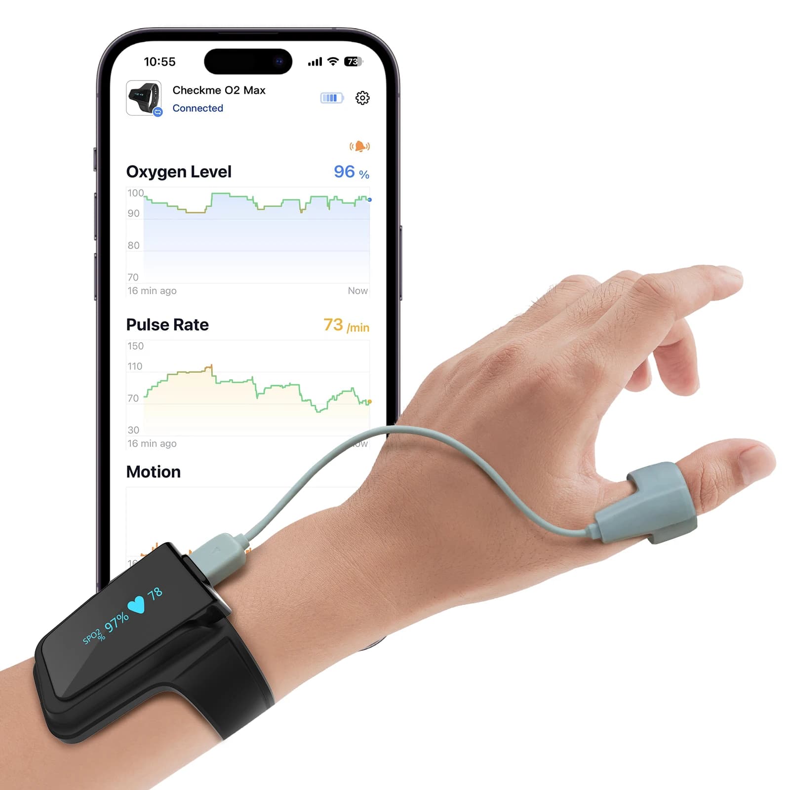 O2 Max Night Apnea Bluetooth Pulsossimeter Wrist Care Healthcare Oxygen saturation monitor in blood Digital Pulsossimeters