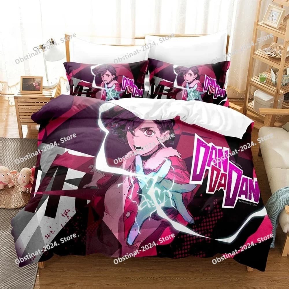 2025 DAN DA DAN Set biancheria da letto Singolo Twin Completo Queen King Size Set copripiumino per camera da letto per bambini