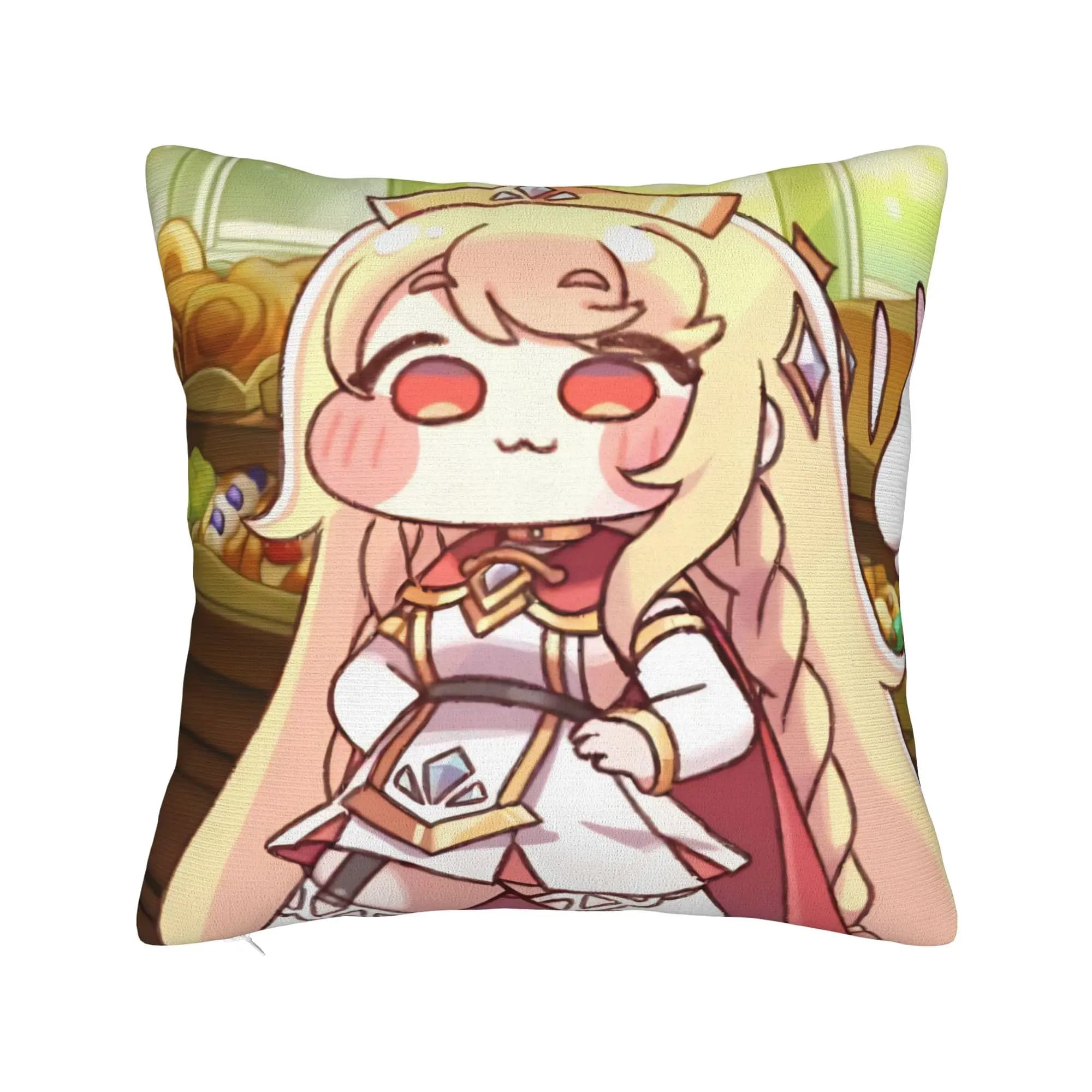 Trickcal C-Chibi Go Games - Federa per cuscino morbida, regalo, copricuscino per camera da letto, diverse misure