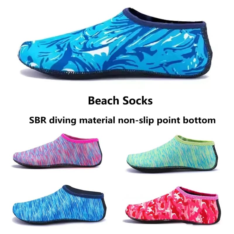 Non-slip Sub Socks for Swimming Unisex Water Shoes Summer Beach Sandals Low Shoes Non-slip Gymnastic Socks for Men Women