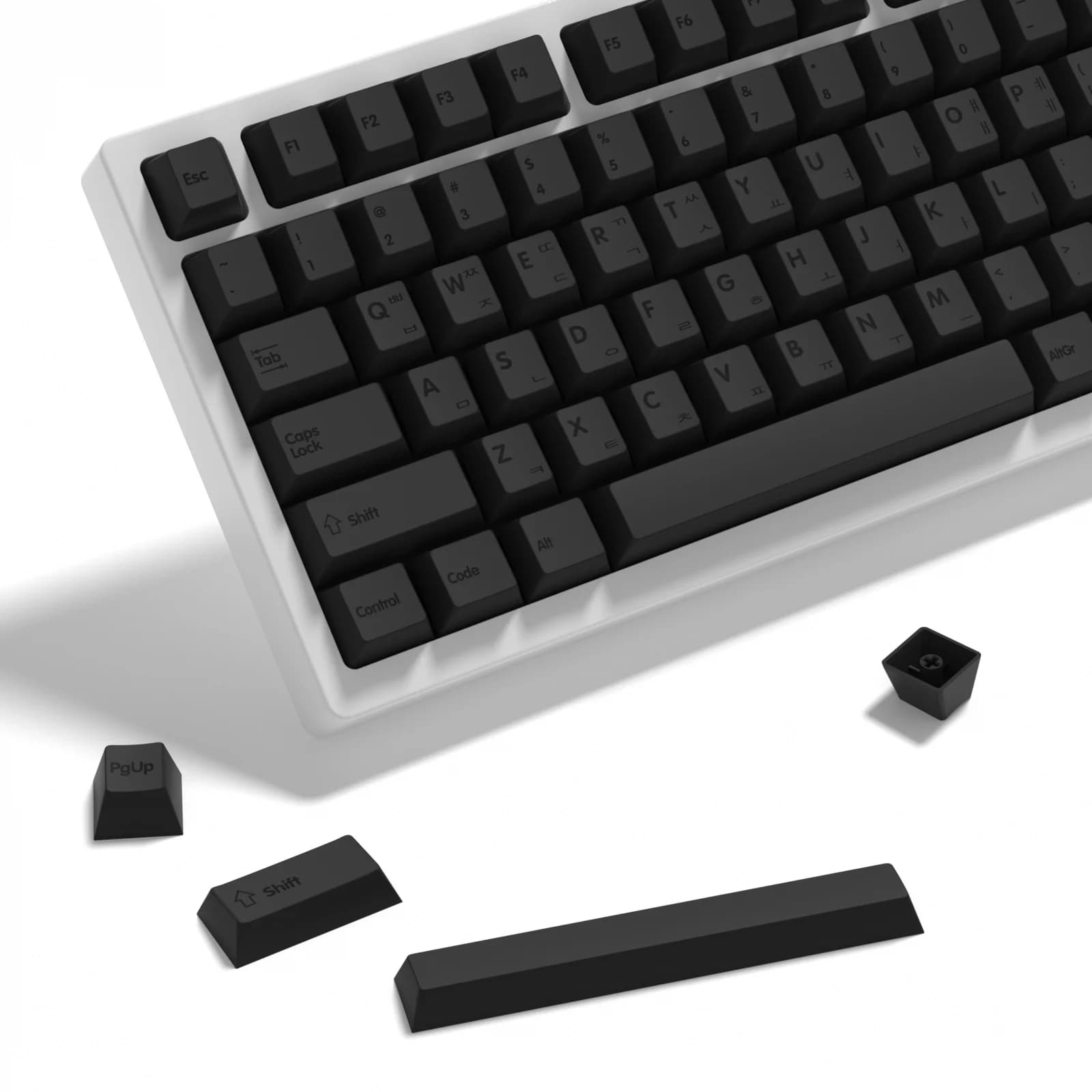 KBDiy Cherry Profile Keycaps PBT GMK Minimal grey Keycap gioco tastiera meccanica per interruttori MX Custom 139 tasti per 60/87/100