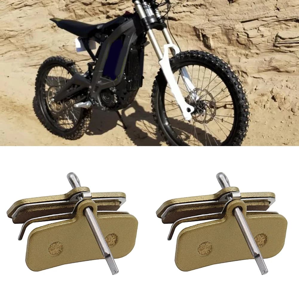 1/2 Paia di Pastiglie Freno a Disco per Bicicletta Elettrica, Semi-Metalliche, per Surron Light Bee, Accessori per Ciclismo