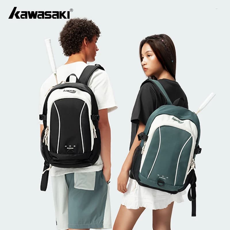 Backpack Kawasaki Badminton Bag K1G00-C8240 Tennis Backpack New multifunctional sports backpack for men and women