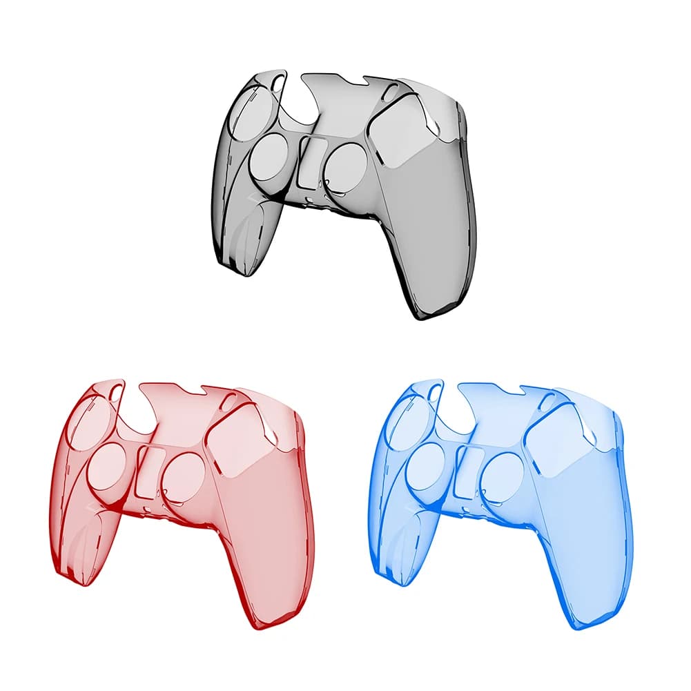 Gamepad Case Cover Transparent Controller Shell Cover Slim Crystal Body Protector Gaming Accessories for Sony Switch Console
