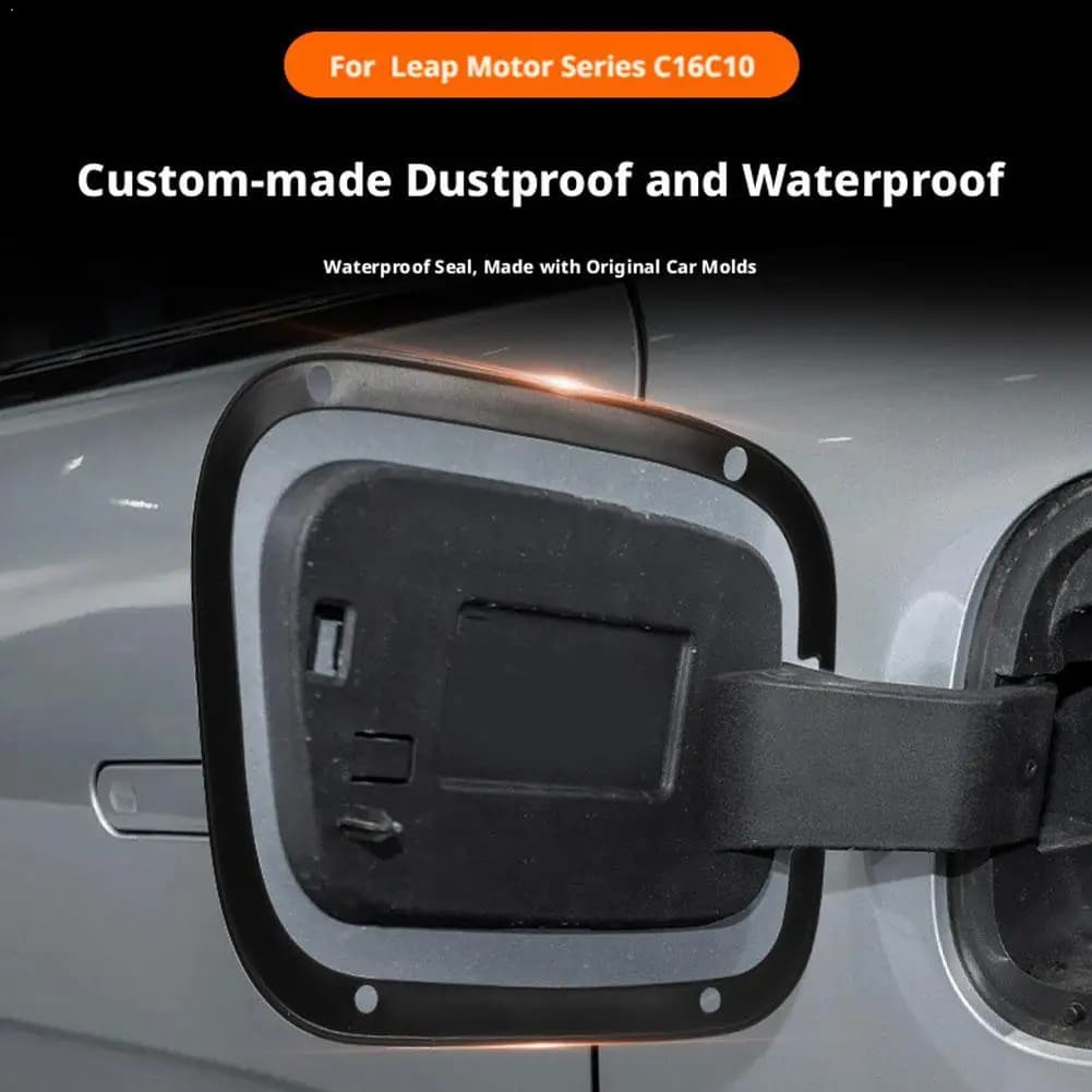 For Leapmotor C10 C16 2024 2025: Refill Door Cover, Gasket, Fuel Tank Stopper, Silicone Protection Waterproof Dustproof