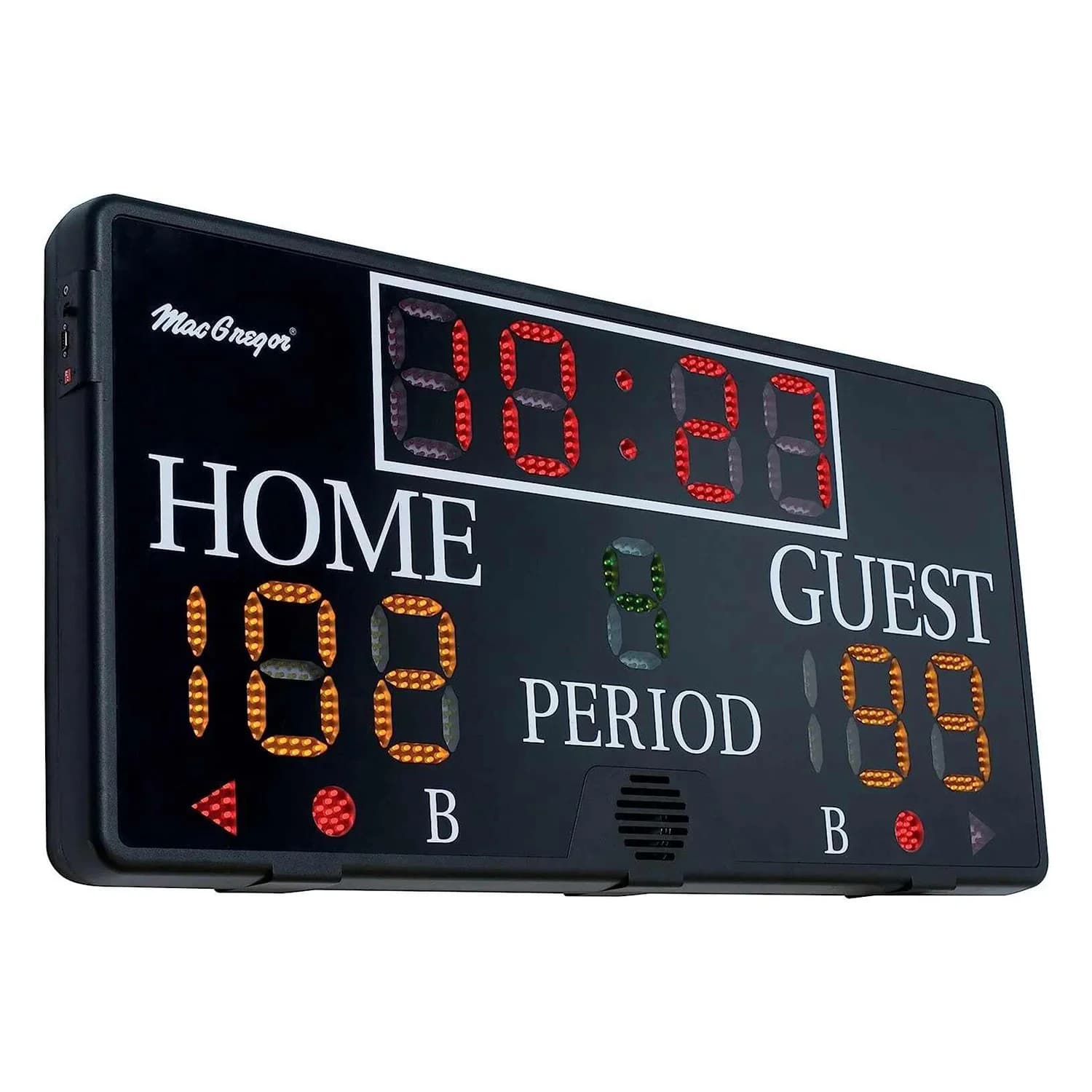 LED electronic scoreboard 4' X 2' Wall mounting for interior and exterior Basketball Football Timer Product field equipment
